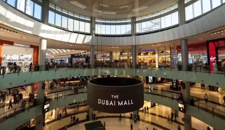 世界最大购物中心 dubai mall