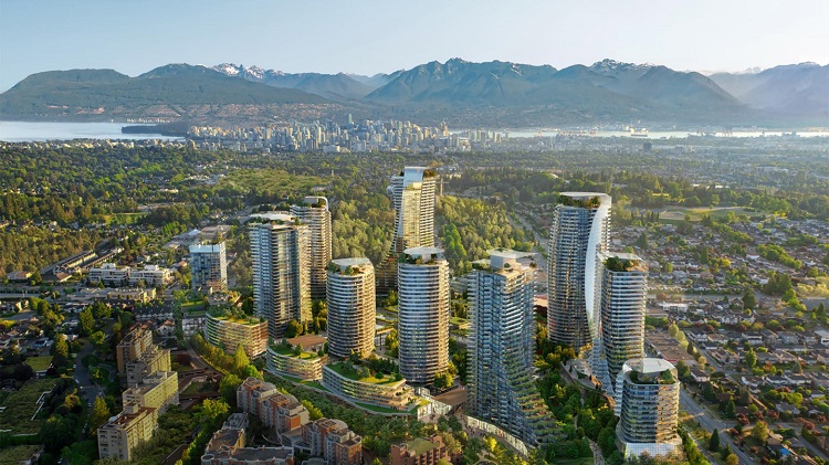 温哥华Oakridge Park橡树岭公寓